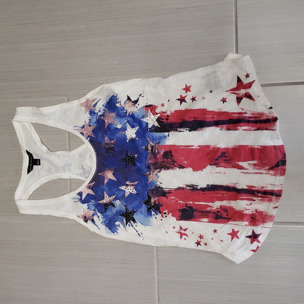 Rock and Republic Patriotic tank